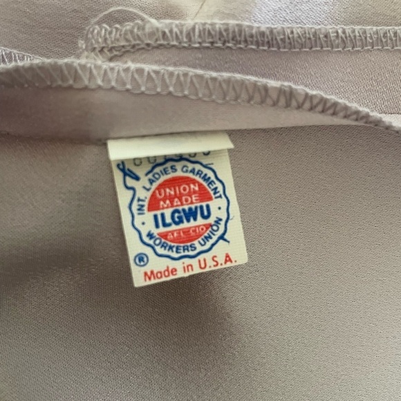 Vintage Albert Nipon Silk Sleeveless Slip Dress Lavender Purple Wrap Shawl 6 - Picture 5 of 14